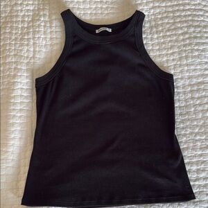Reformation Black Tank Top
